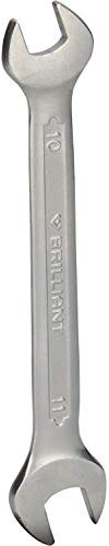 BRILLIANT TOOLS BT010902 - Chiave a forchetta doppia, 10 x 11 mm