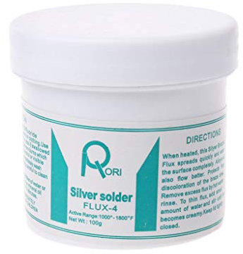 Folewr Pâte à souder Flux en étain - Poudre de brasage en cuivre et aluminium - 100 g