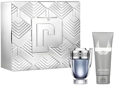 PACO RABANNE Invicus Set 2 Stück (100 ml Eau de Toilette Spray und 100 ml Shampoo)