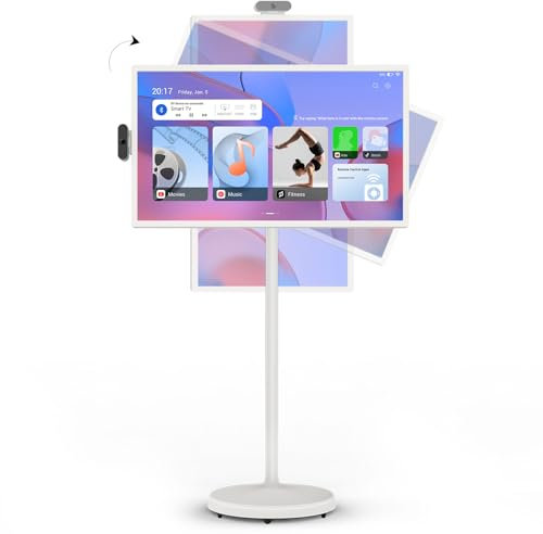 ApoloSign tragbarer 32-Zoll-Smart-Screen mit Android-Betriebssystem,2160p-Dreh-Incell-Touchscreen-Monitor (FHD)