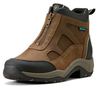 ARIAT Terrain Womens Zip Waterproof Boot - Palm Brown