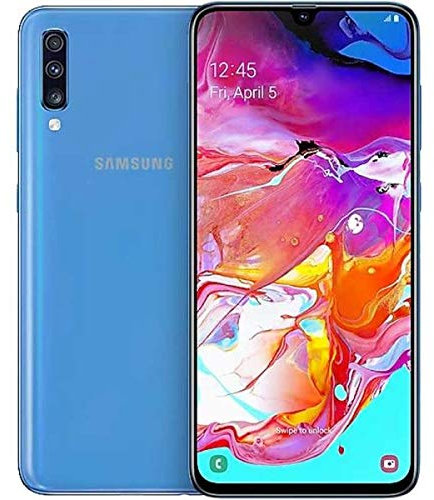 Samsung Galaxy A70 128GB Handy, blau, Blau, Dual SIM.Android 9.0 (Pie)