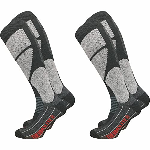 GAWILO 2 par damer THERMOLITE® skidstrumpor – snowboardstrumpor – funktionssockor med specialstoppning