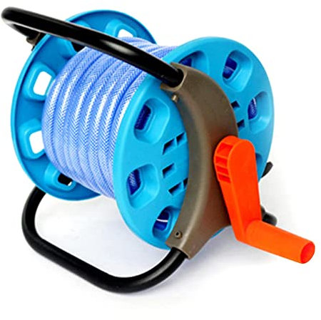 Yusheng Support dévidoir | Le Chariot d'enrouleur Tuyau d'arrosage Peut contenir Un Tuyau 82 Pouces,Chariot Enrouleur Tuyau avec Roues pour Tuyau d'eau, Outil d'enroulement