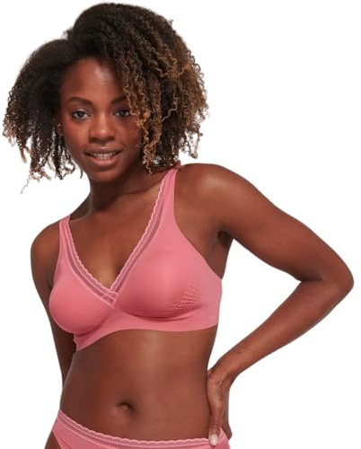 sloggi Donna Body Adapt Twist T-Shirt Bra, Desert Rose, S