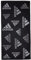 adidas Branded Must-Have Towel Schwimmbad, Black/White, One Size