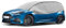 Autoschutzdecke Halbplane Halbgarage von XTRM-CAR kompatibel mit Opel Astra H/J/K/L Hatchback ideal angepasst