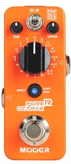 MOOER Micro Seires Overdrive, Boost, Delay, Noise Gate, Flanger (Purer Octave)