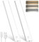 OUILA Under Cabinet Kitchen Lights, 3 Color Dimmable 52 LED Motion Sensor Lights Indoor, 1800mAh USB-C Rechargeable LED Lights for Cupboard, Kitchen (3 Color Temperature, 31cm - 2 Pack)