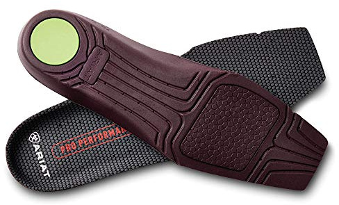 ARIAT Men's Pro Performance Insole Wide Square Toe, Multicolored, 10 W
