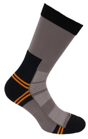 Labonal. Chaussette. RANDONNEE, Polyester. Gris ardoise. 39/41 FABRIQUE EN FRANCE - unisex. (1 paire)