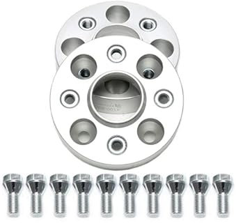 Spurverbreiterung Festverschraubtes System Set mit Zentrierung für OEM Schrauben M12x1.5 4x100 Nabenlochbohrung 57,1 Seite: 20/25 / 30mm pro Achse: 40/50 / 60mm 1039049 (30mm)