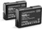 TQTHL 2 x Rechargeable Battery N-EL14 EN-EL14A Battery+Charger, 1500mAh Compatible with Nikon Coolpix P7000, P7100, P7700, P7800, P8000 DSLR D3100, D3200, D3300, D3400, D5100, D5200, D5300, D5500,