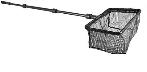 Rete per Acquario, Guadino da Pesca Retrattile Rete per Acquario Beta Oggetti Galleggianti per Pesci Strumenti Puliti con Manico Lungo Estensibile per Acquario Betta Piccolo (L)