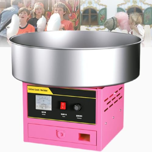 Candy Floss Machine, Bomullssockermaskin, Elektrisk Sockervaddsmaskin, Lämplig för Födelsedagskalas, Barndagen Och Juldagen,Pink