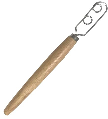 Sourdough Starter Stirring Hook and Dough Whisk | Small Size to Fit in Jars | Improve the Mixing Standard Of Your Starter For Better Baking Results | New England Sourdough Starter Co.