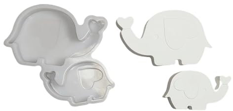 Multi Purpose Elephant Silicone Mold Concrete Statue Making for Handcrafted Garden Ornaments and Resin