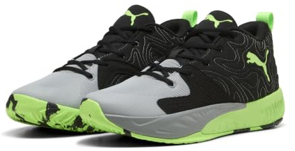 PUMA Chaussures de Basketball mi-Hautes Court Pro 3 Unisexe