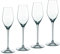 Nachtmann 4-teiliges Champagnerkelch-Set XL, Sektgläser, Kristallglas, 300 ml, Supreme, 0092084-0
