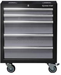 king tony - Werkstattwagen, leer, grau, mit Rädern – 5 Schubladen – 650 x 862 x 460 mm