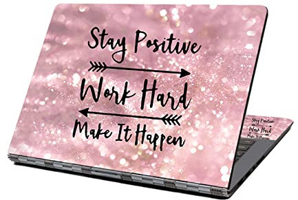 Laptop Skin Aufkleber Aufkleber 13 13,3 14 15 15,4 15,6 Zoll Laptop Vinyl Skin Sticker Cover Art Decal Protector Notebook PC (Bekannter Spruch)