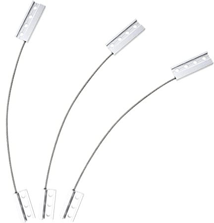 Housoutil Limitatore Di Apertura Per Finestre in Metallo, Catena Anticaduta Di Sicurezza Resistente, Cavi Anticaduta Per Ragazzo Ragazza, Set Da 3 Pezzi, Uso Domestico e Scolastico