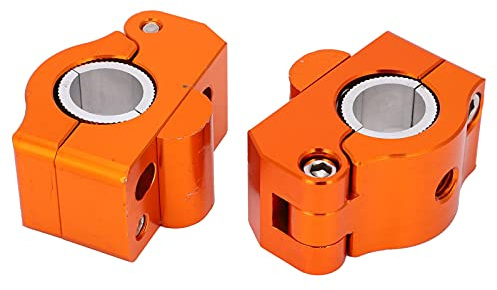 Itonash Bloque de Prensa de Manillar, Accesorios Universales de Refuerzo de Metal con Orificio de Expansión de 0,4 Pulgadas, para Motocicleta ATV