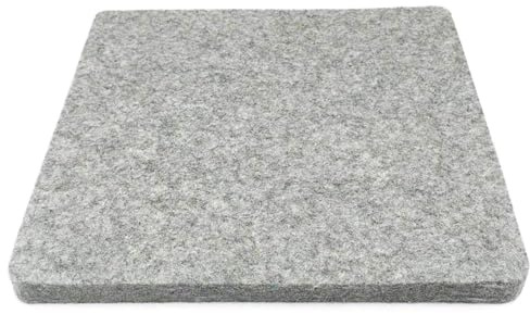 Minnhua Wool Ironing Mat for Quilting Wool Pressing Mat 10x10in High Temperature Portable Quilting Ironing Pad Easy Press Wool Mat Felted Iron Board for Sewing Patchwork Seam Dressmaking Craft