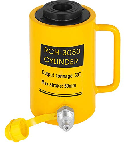 Mophorn Martinetto Pneumatico 30T/66000LBS, Cric Pneumatico 50mm, Presa Cric Sollevatore Pneumatica in Metallo Resistente con Verniciatura a Spruzzo, Cric Pneumatico per Auto con Testa di Connessione