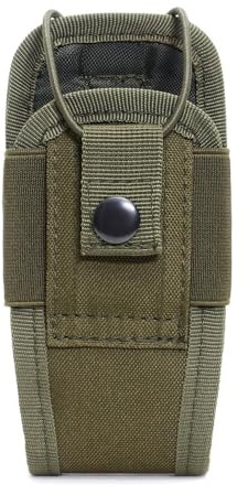 MiOYOOW Molle Porta Radio, Walkie Talkie Pouch Custodia per Radio, Imbracatura Borsa per Tattica Radio per Caccia Citofono