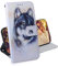 TIANCI Case for Realme Narzo 30 5G/Realme 8 5G, Animal Painted Wallet Phone Case, Magnetic Buckle Card Slot Flip Cover for Realme Narzo 30 5G/Realme 8 5G Case PU Leather, White Wolf
