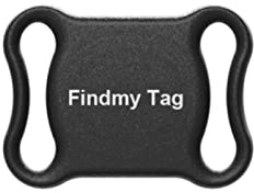 Akin Traqueur de chien GPS, navigation en un clic, buzzer et bande réfléchissante, étanche IP65, compatible Android et iOS, noir