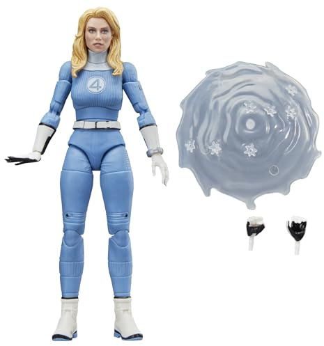 Marvel Legends Series, Figurine Femme Invisible, Bleu
