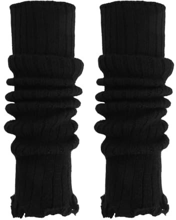 Tweozhui 1-Paar stulpe Damen Winter, Wolle, Kinder, Mädchen, Weiß, Vielseitig für Oktoberfest und Alltag, Elastisch und Komfortabel