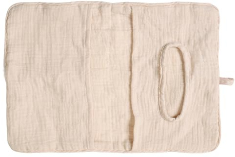 Sac de rangement en coton à suspendre pour berceau de bébé en tissu doux pour un entretien doux et facile
