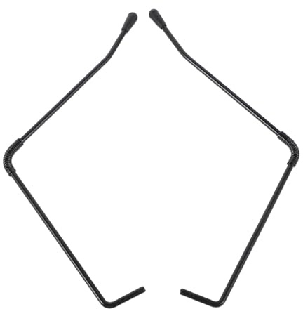ULTECHNOVO 2 Clips Metálicos Color Negro para Soporte de Partituras, Accesorios para Atril de Música, Compatibles y Fáciles de Instalar Paquete de 2 Piezas Ideales para Actuaciones