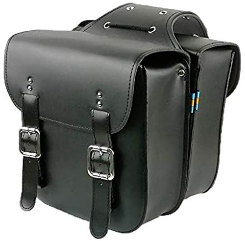 Dasertoe Sac de en cuir pour porte-bagages arrière de - Accessoires de selle - Noir