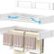 homeart Wall Mounted Drying Rack - Retractable, Space Saving, Durable Clothes Dryer - 30 Kg Capacity, Easy to Install, Collapsible Drying Rack for Indoor & Outdoor Use - White, 75cm