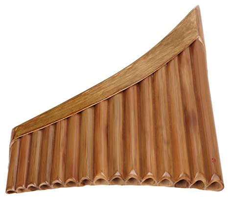 Flauto di Pan Flauto di Pan, Flauto di Pan per Principianti Flauto di Pan in bambù 15 Tubi Flauto di Pan Strumento a Fiato Flauti di Pan Spartiti Lirici e Classici, Libri di