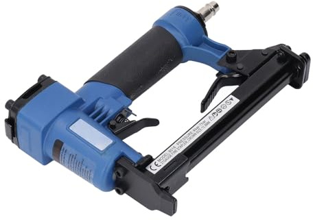 Chiodatrice Pneumatica Ad Aria, Graffatrici con Chiusura a Rilascio Migliorata, Impugnatura Ergonomica per Lavorazione del Legno, Carpenteria, Riparazione di Materiali, Progetti