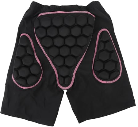 Oreilet Snowboardhose, 3D-Hüftschutzpolster, Gesäßpolster, Hüftschutzhose, Verdickte Schwamm-Skihose für ältere Frauen, Crash-gepolsterte Snowboard-Shorts, Snowboard-Schutzausrüstung (L)