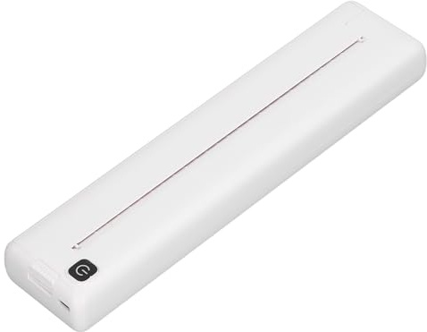 OPPWONG Inkless Printer, 200dpi 2000mAh Rechargeable Battery BT 4.0 & Type C Portable Wireless Printer with Iprint APP Compatibility Wireless Inkless Printers for Home Office Tra