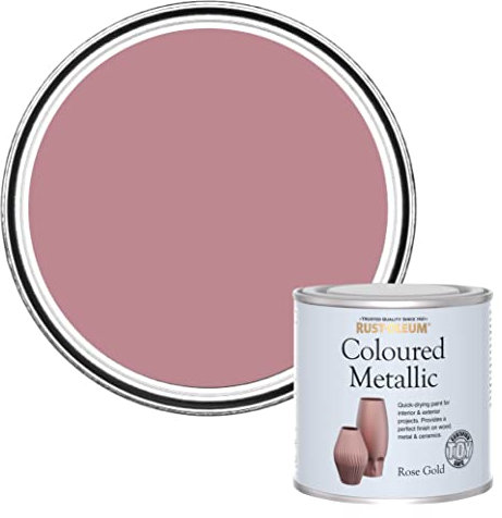 Rust-Oleum Coloured Metallic Rose Gold 250ml