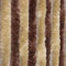 Moritz Flauschvorhang aus Chenille 90 x 200 cm braun beige Türvorhang als Fliegenschutz Insektenschutz für Camping Wohnwagen