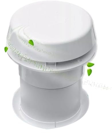 LfrXtra Ventilador de escape de 12 V, ventilador de techo para autocaravana, remolque, potente ventilador extractor de ventilación para techo de caravana