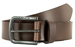 Levi's Seine Metal Ceinture, Dark Brown, 100 Homme