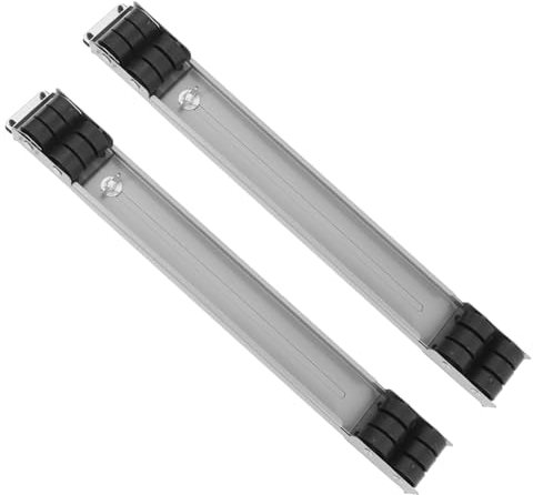 jojofuny Mobile Base Extendable Appliance Rollers Furniture Dolly Wheels for Washing Machine Stand Appliance Transport Roller in Kitchen