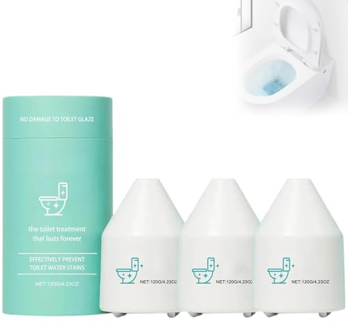 Krazy Clean Toilet Cleaner, Krazy Klean Pro Toilet Cleaner, Crazy Clean Toilets Bowl Cleaning, Long-Lasting Fresh Scent,Strong Toilet Bowl Cleaning Products,Toilet Deep Cleaner (3 Pcs)