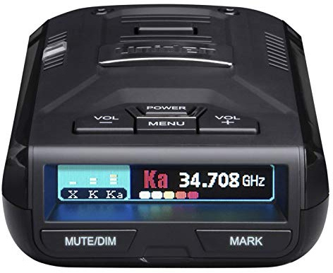 Uniden R3 EXTREME LONG RANGE Laser/Radar Detector, Record Shattering Performance, Built-in GPS w/ Mute Memory, Voice Alerts, Red Light & Speed Camera Alerts, Multi-Color OLED Display , Black