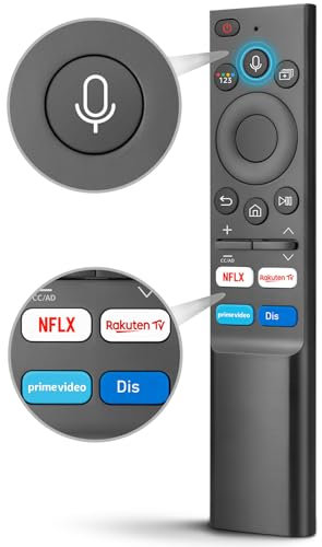 Sprach-Fernbedienung-für-Samsung-Smart-TV, Universalfernbedienung für Samsung Fernseher TV